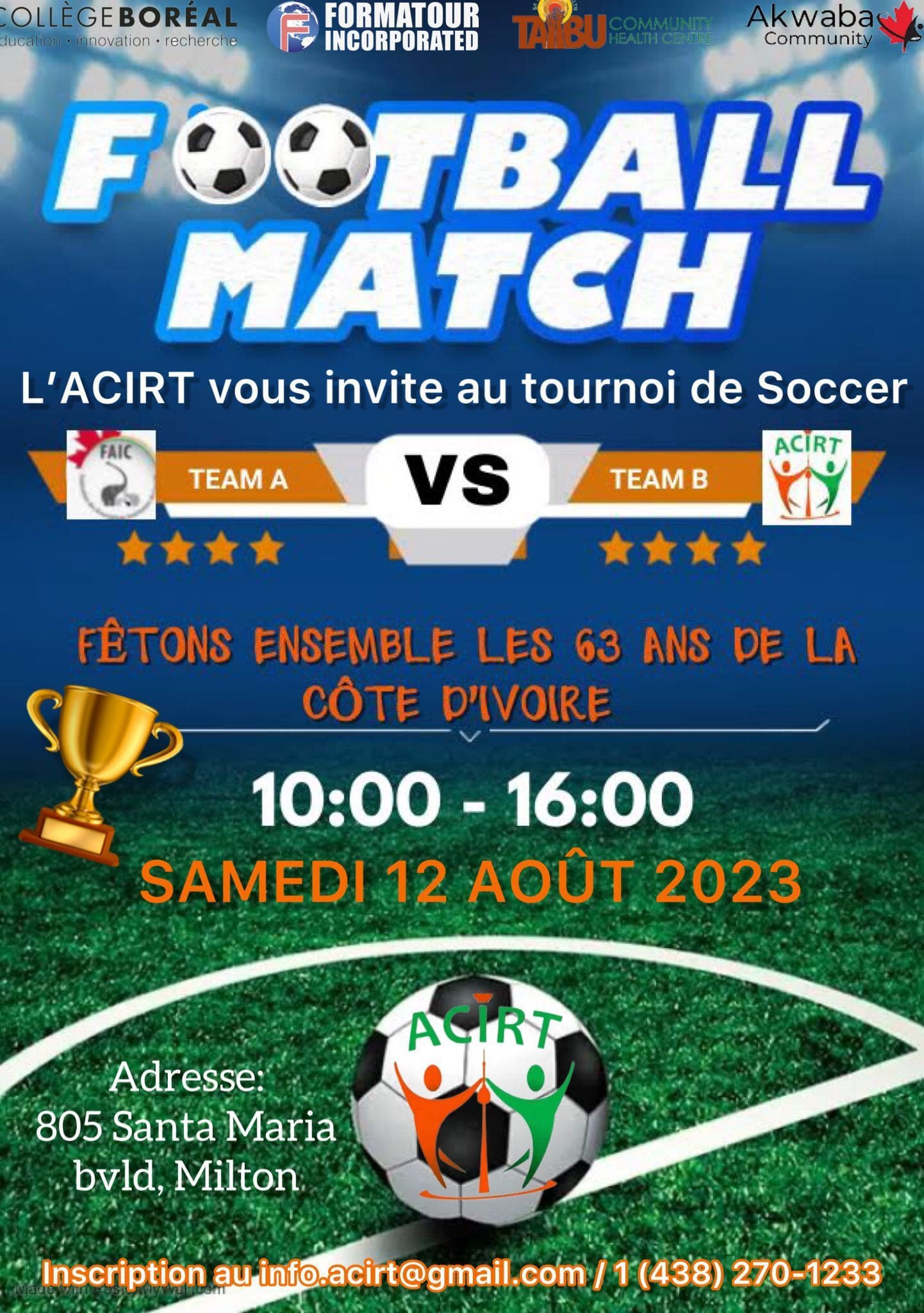 Community Football Match Game